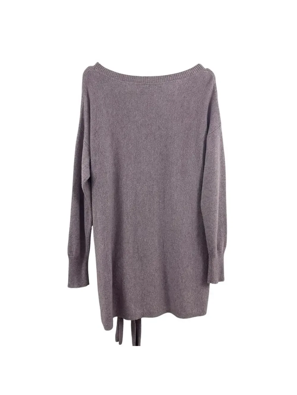 J. Crew Women’s Wool Blend Boatneck Sweater Heather Orchid Lavender Size M